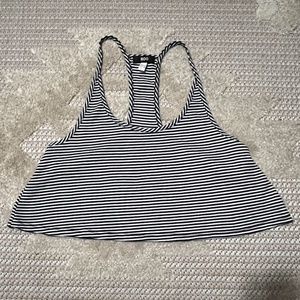BDG Striped Crop Top